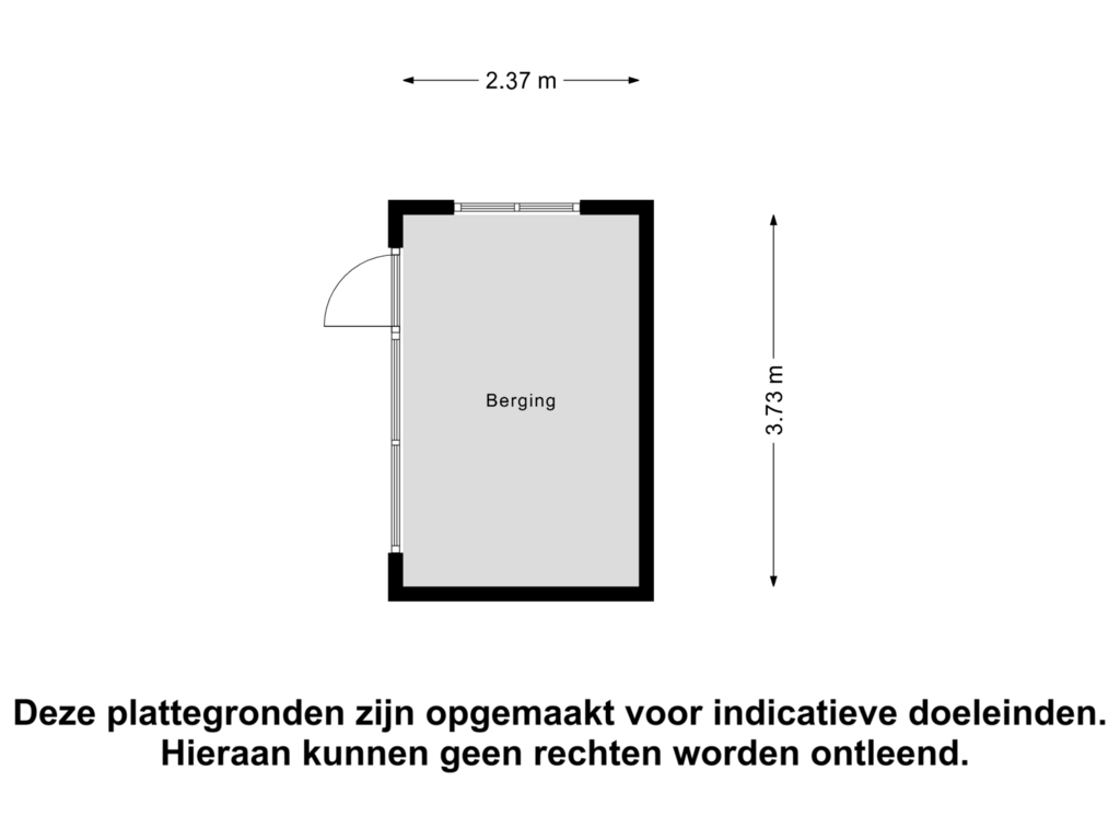 Bekijk plattegrond van Berging van Statenstraat 6