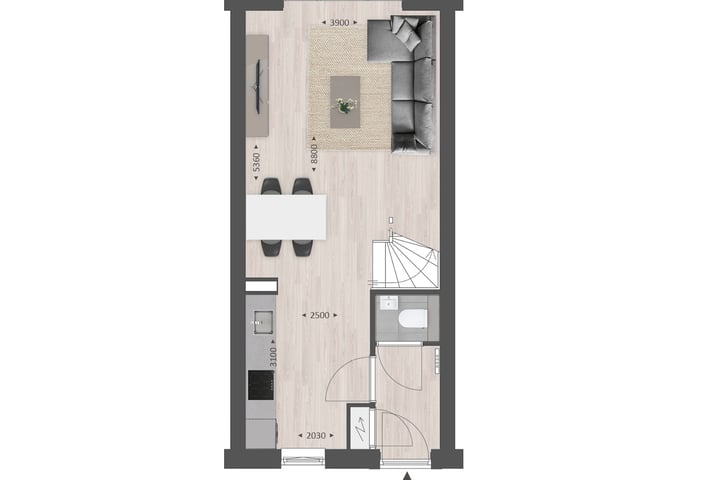 Bekijk foto 2 van Tussenwoning | type G (Bouwnr. 76)