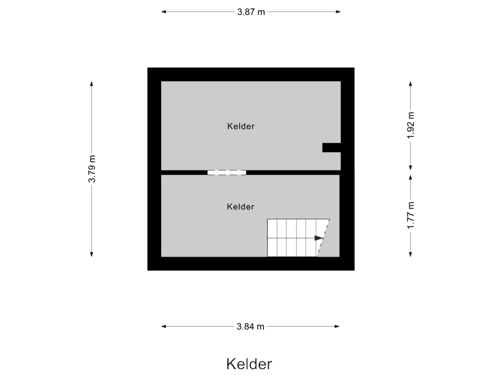 Bekijk plattegrond van Kelder van Venus 165