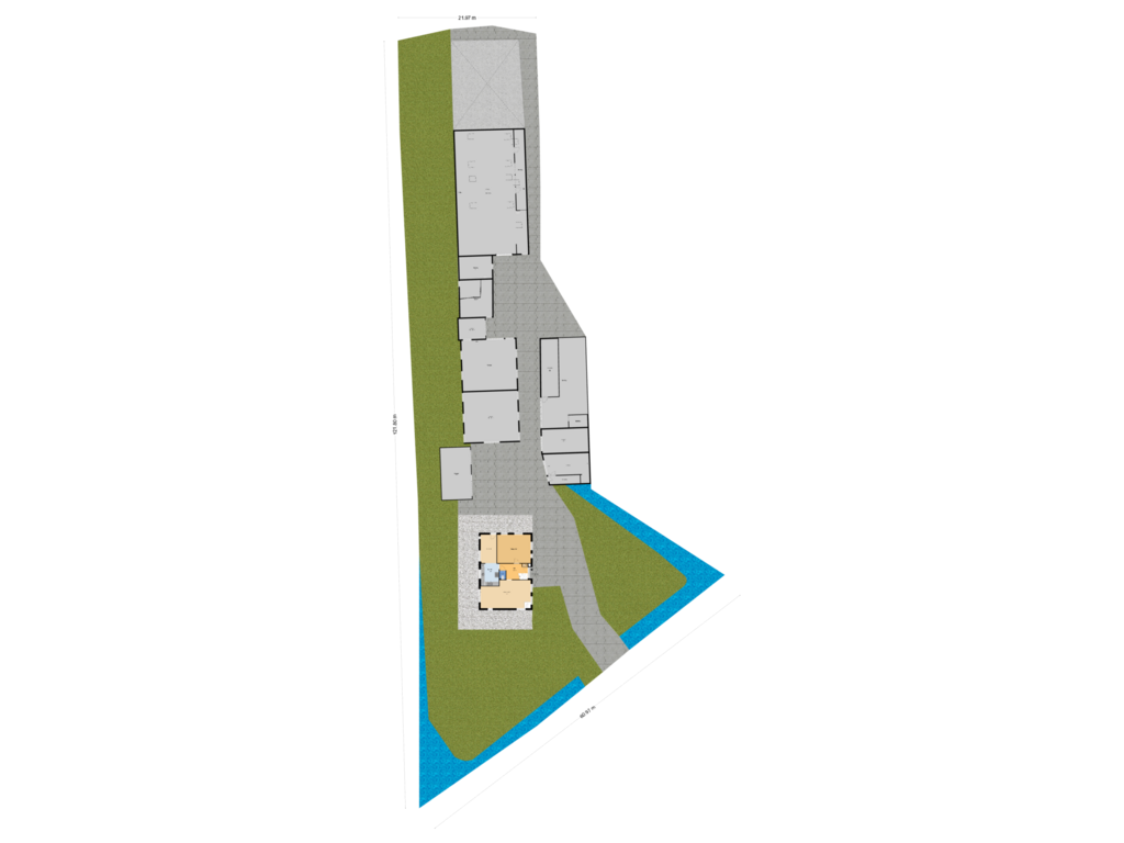 Bekijk plattegrond van Situatie van Gaagweg 36-B