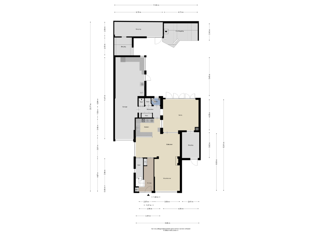 Bekijk plattegrond van Begane Grond van Kinderbeemd 5