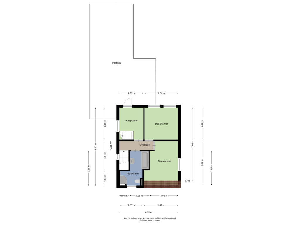 Bekijk plattegrond van Eerste Verdieping van Kinderbeemd 5