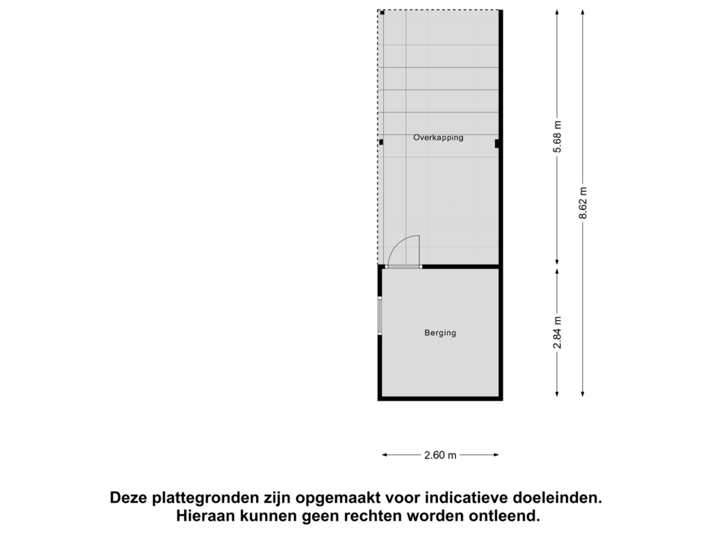 Bekijk plattegrond van Berging van Sprenkstraat 21