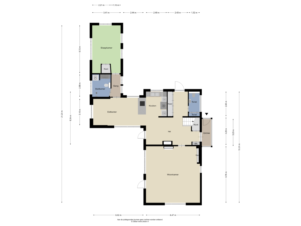 Bekijk plattegrond van Begane Grond van Herenweg 96