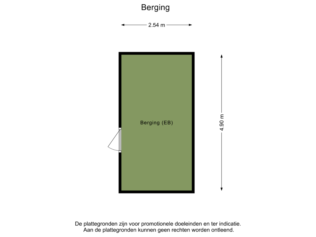 Bekijk plattegrond van Berging van Steenhof 9