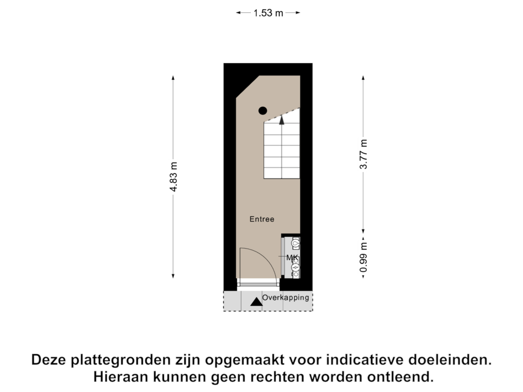 View floorplan of Begane Grond of Delfgauwseweg 325