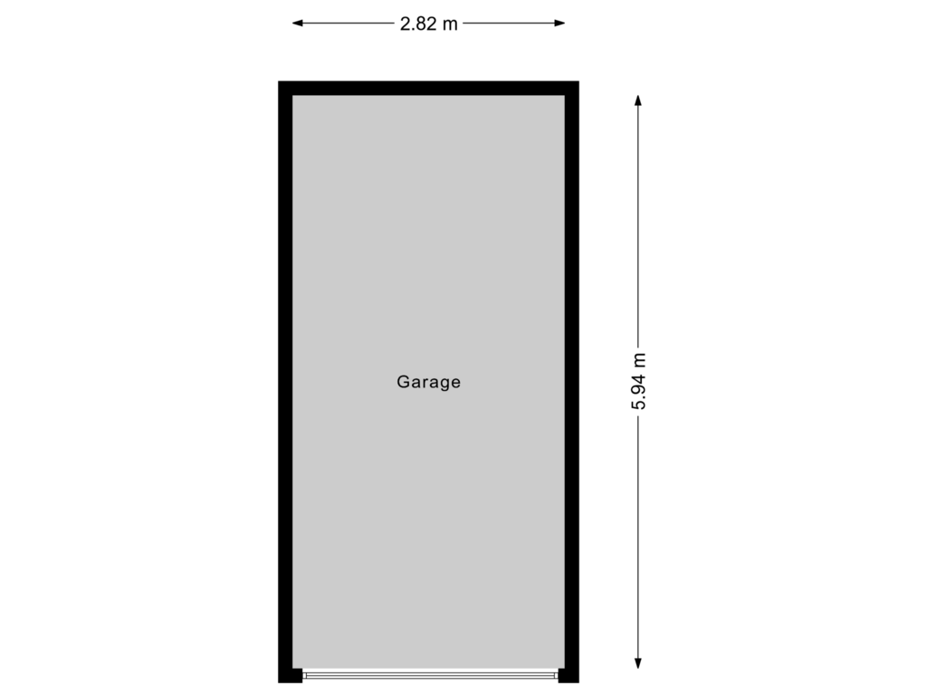 Bekijk plattegrond van Garage van Oude Kleefsebaan 267