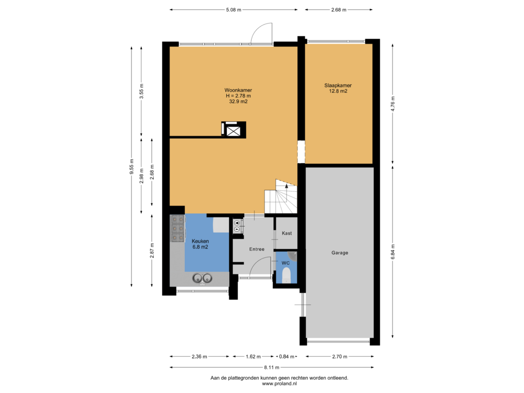 Bekijk plattegrond van Begane Grond van Langs de Bogen 15