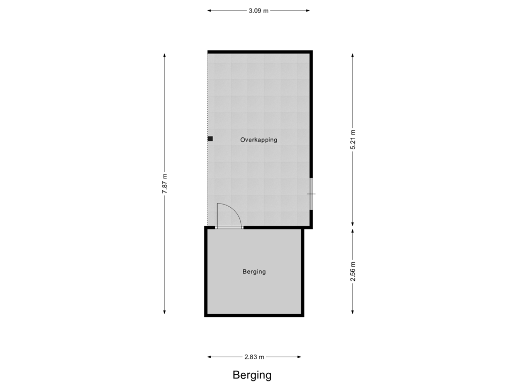 Bekijk plattegrond van Berging van Loevestein 32