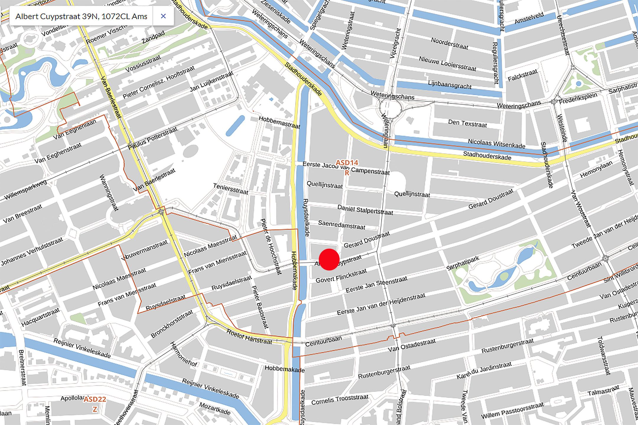 Photo 21 of Albert Cuypstraat 39-N