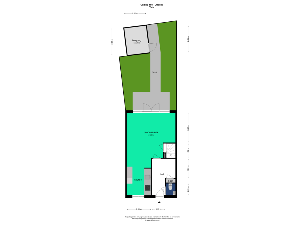 Bekijk plattegrond van TUIN van Ondiep 108