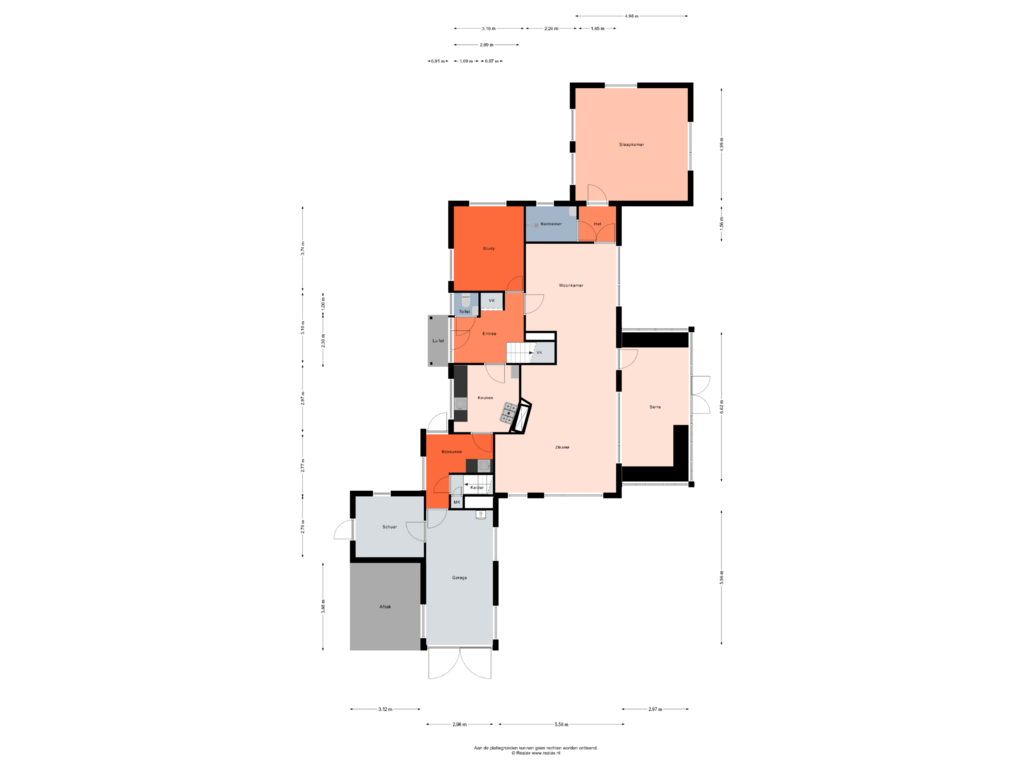 Bekijk plattegrond van Begane grond van Vijverlaan 26