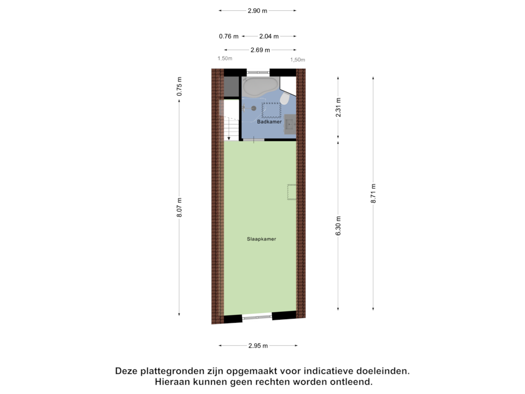 Bekijk plattegrond van Eerste Verdieping van Karnemelksloot 149