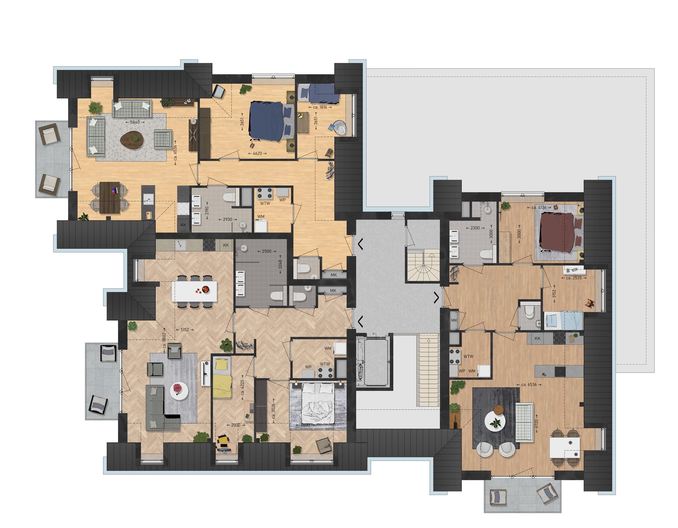 Foto 12 van Nieuwbouw appartementen Ederveen (Bouwnr. 7)