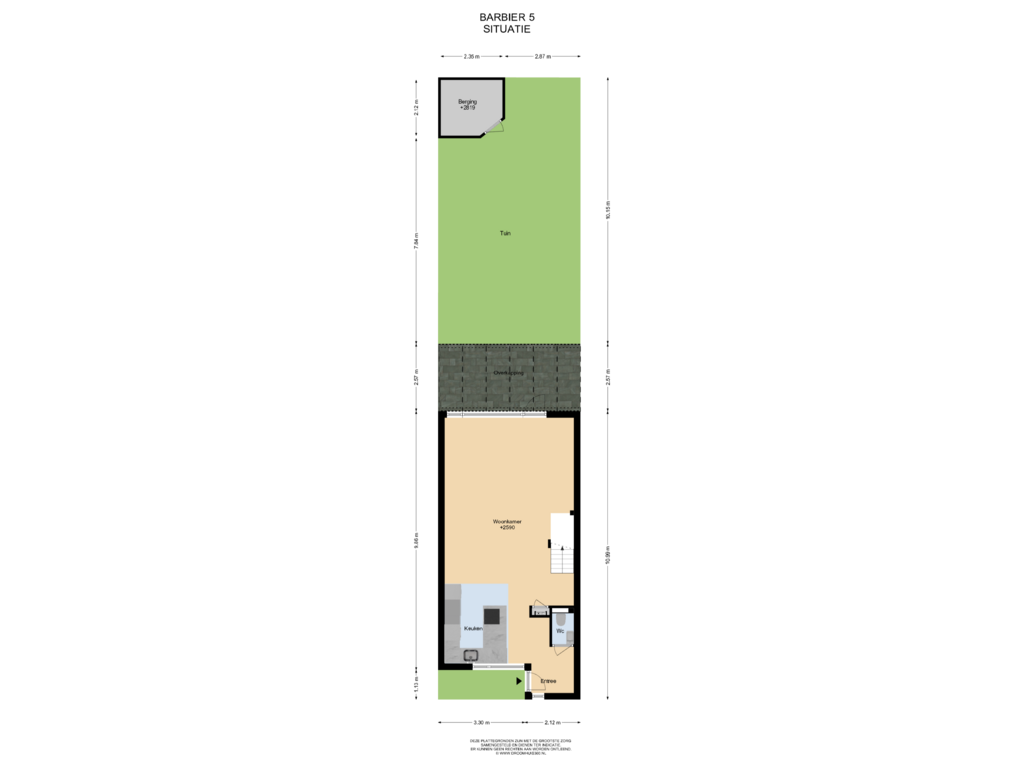 Bekijk plattegrond van Situatie van Barbier 5