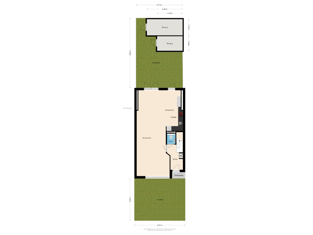 Bekijk plattegrond van Situatie van Dopheide 21