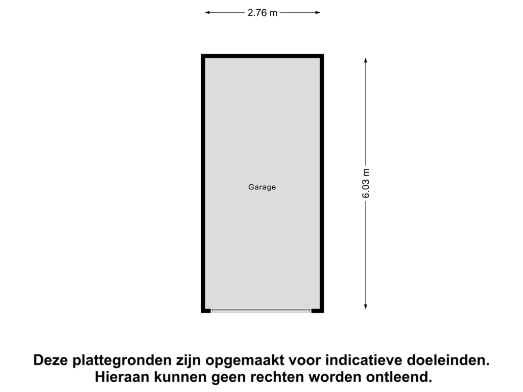 Bekijk plattegrond van Garage van Paradijslaan 105