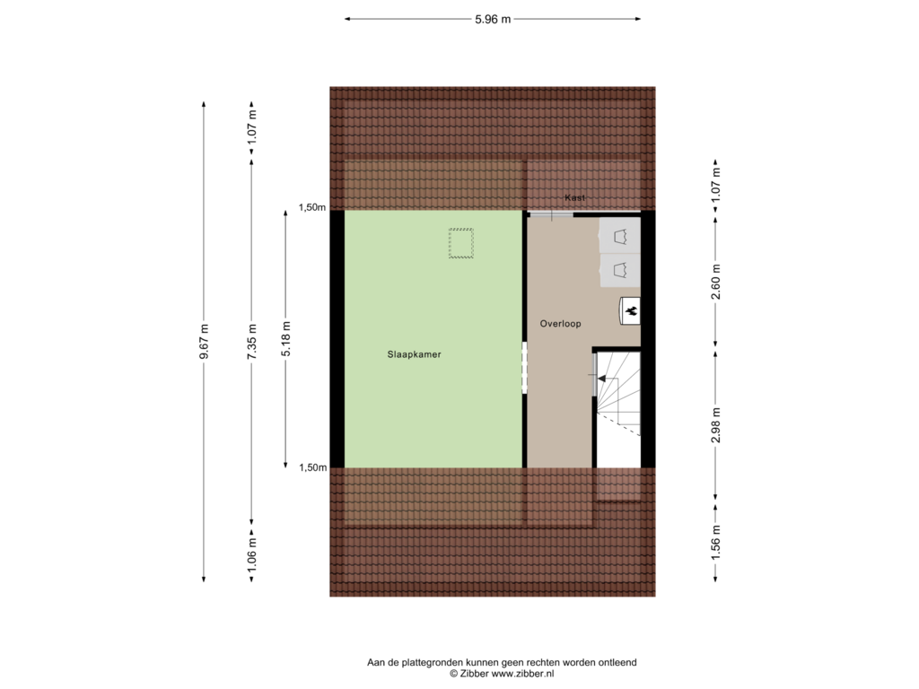 Bekijk plattegrond van Eerste Verdieping van Pastoor van Erpstraat 4