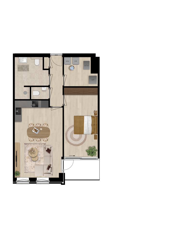 Foto 2 van De Wildert Appartement (Bouwnr. 10)