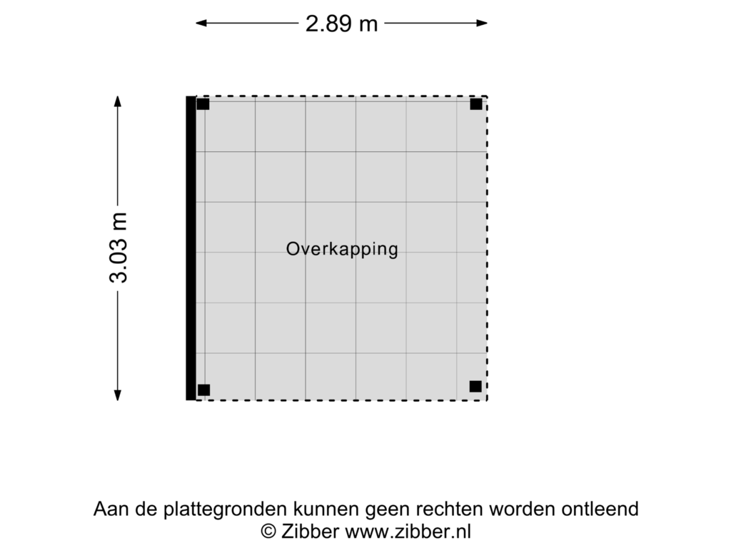 Bekijk plattegrond van Overkapping van Grote Belt 18