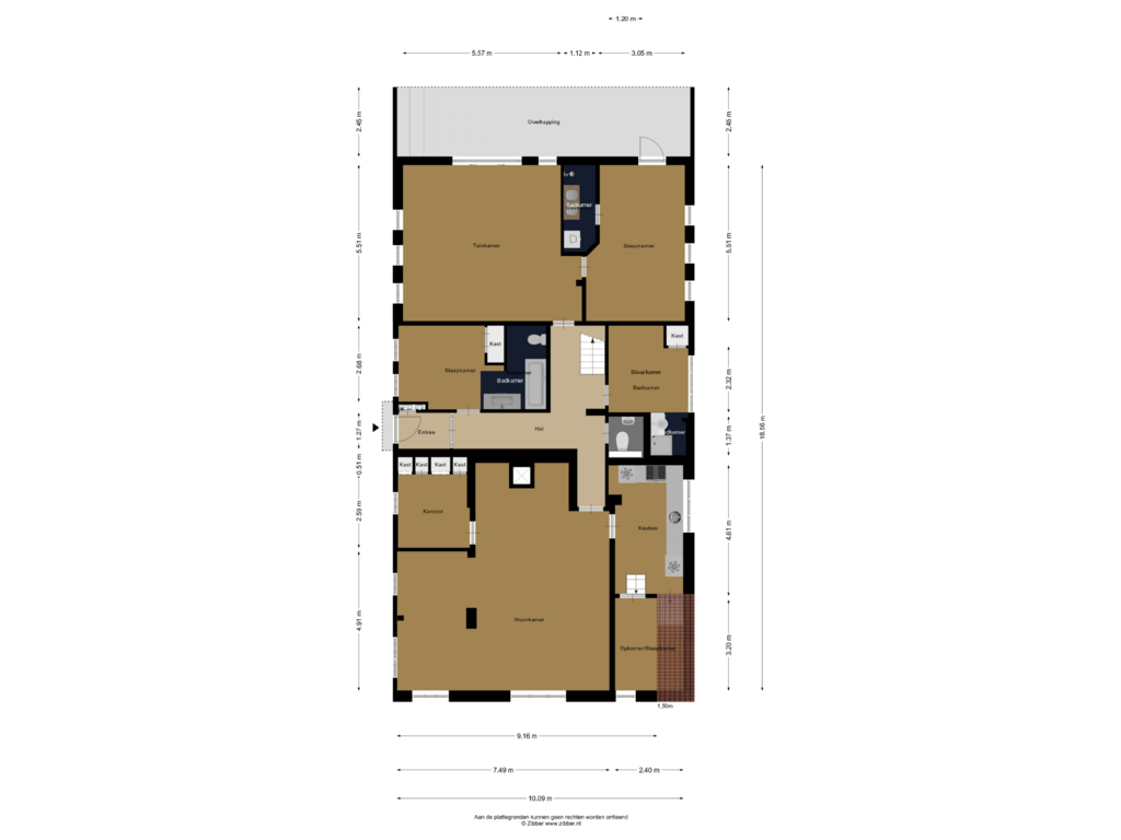 Bekijk plattegrond van Begane Grond van Belversestraat 39