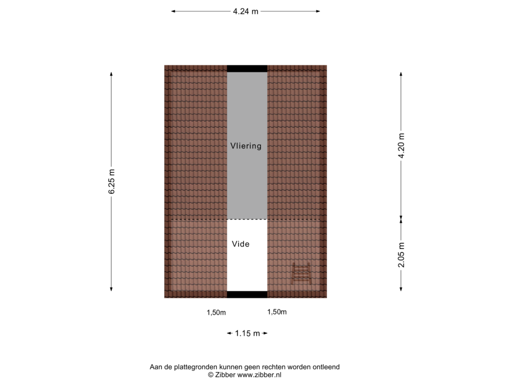 Bekijk plattegrond van Vliering van Belversestraat 39