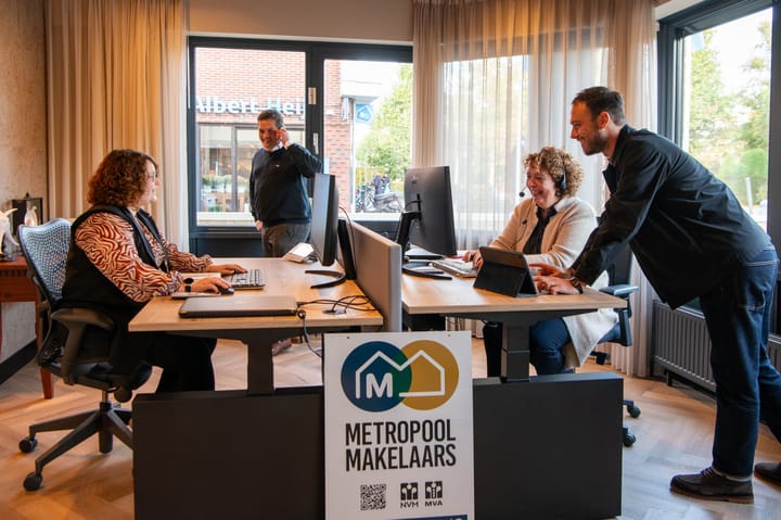 Een promotiefoto voor op kantoor