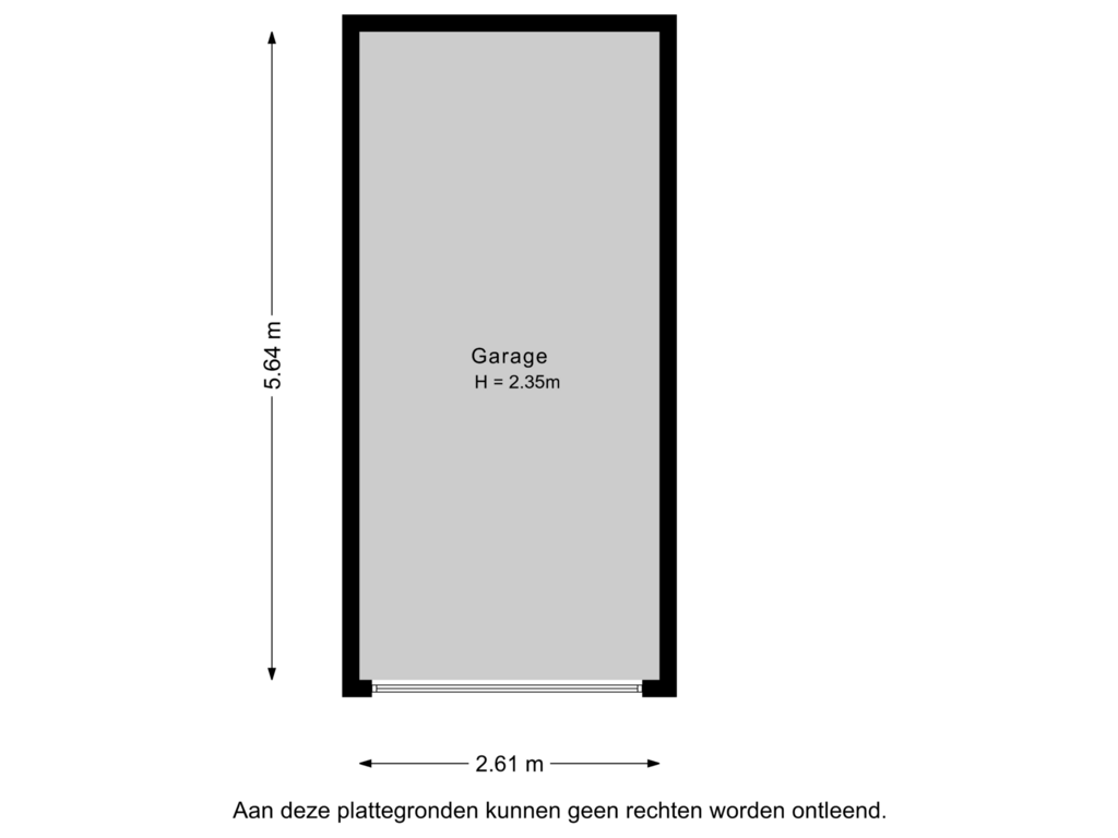 Bekijk plattegrond van Garage van Europaplein 40-H