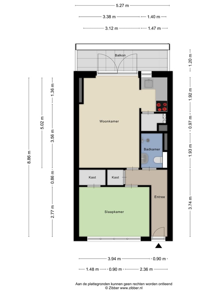 Foto 22 van Koningsplein flat 109-E