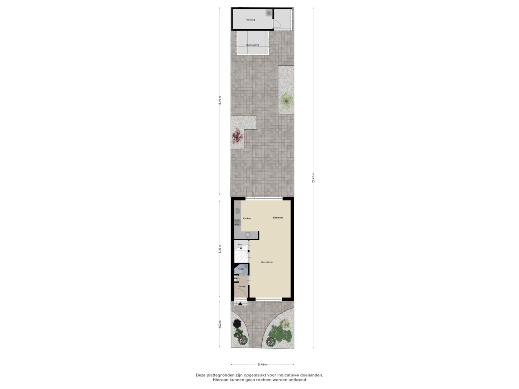 Bekijk plattegrond van Begane Grond Tuin van Ambachtenlaan 15