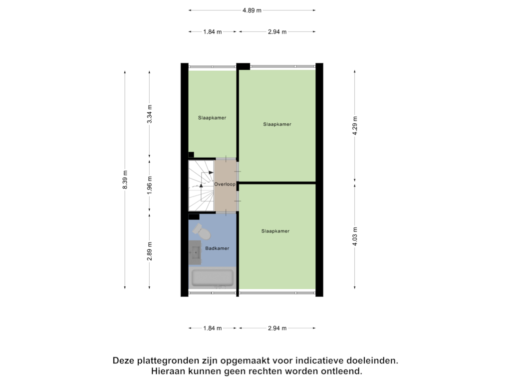 Bekijk plattegrond van Eerste Verdieping van Ambachtenlaan 15