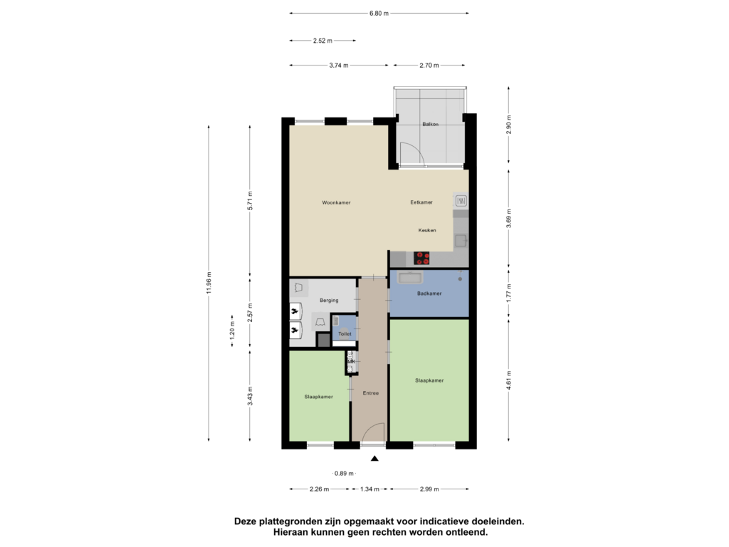 Bekijk plattegrond van Appartement van De Boei 5