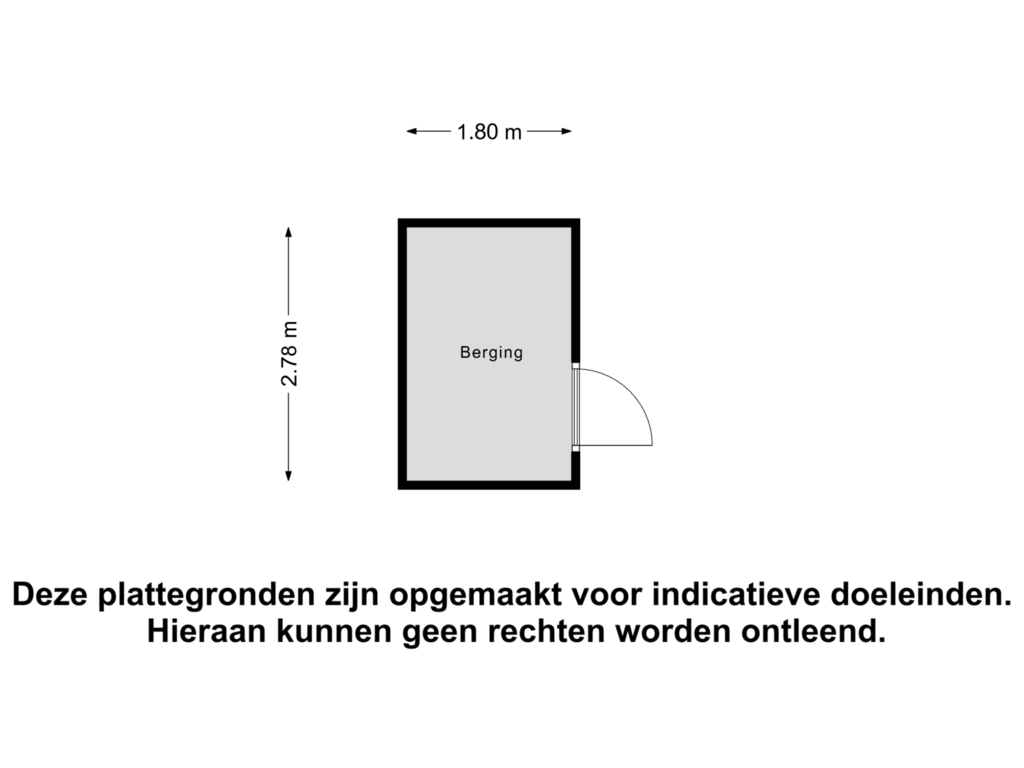 Bekijk plattegrond van Berging van De Boei 5