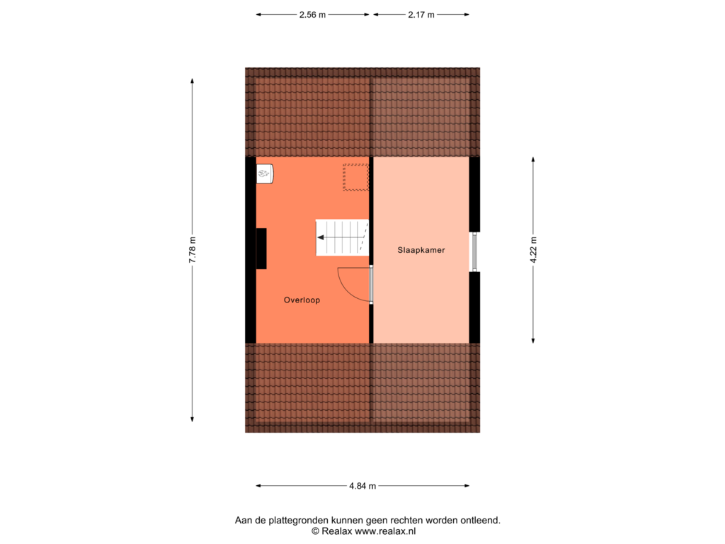 Bekijk plattegrond van Verdieping 2 van Geraniumstraat 7