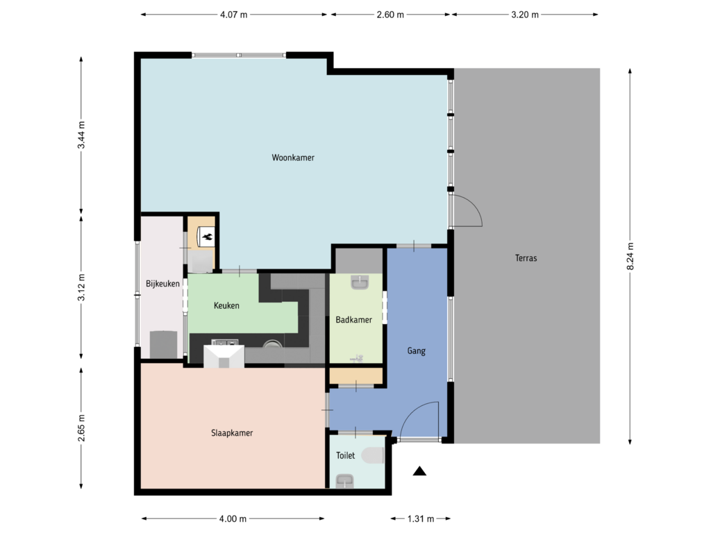 Bekijk plattegrond van First floor van Anemonenlaan 5