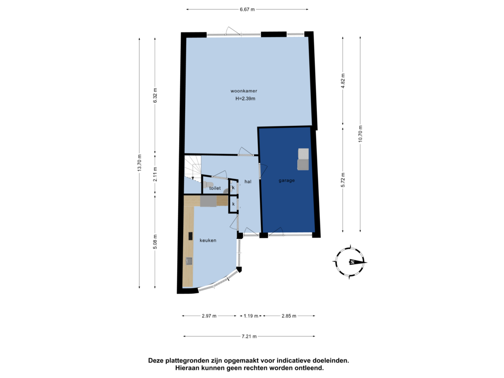 Bekijk plattegrond van Begane grond van Polonaisestraat 34