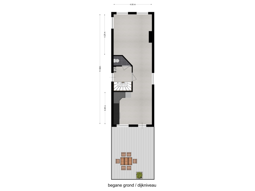 View floorplan of Verdieping 2 of Baanhoek 159