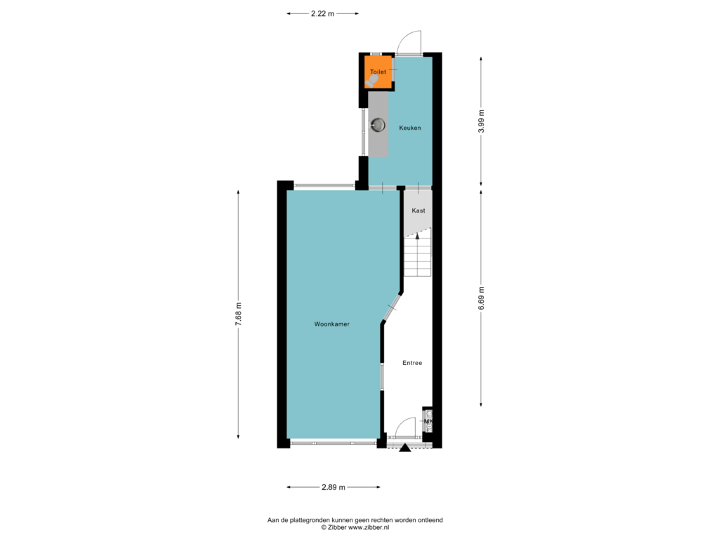 Bekijk plattegrond van Begane Grond van Leostraat 110