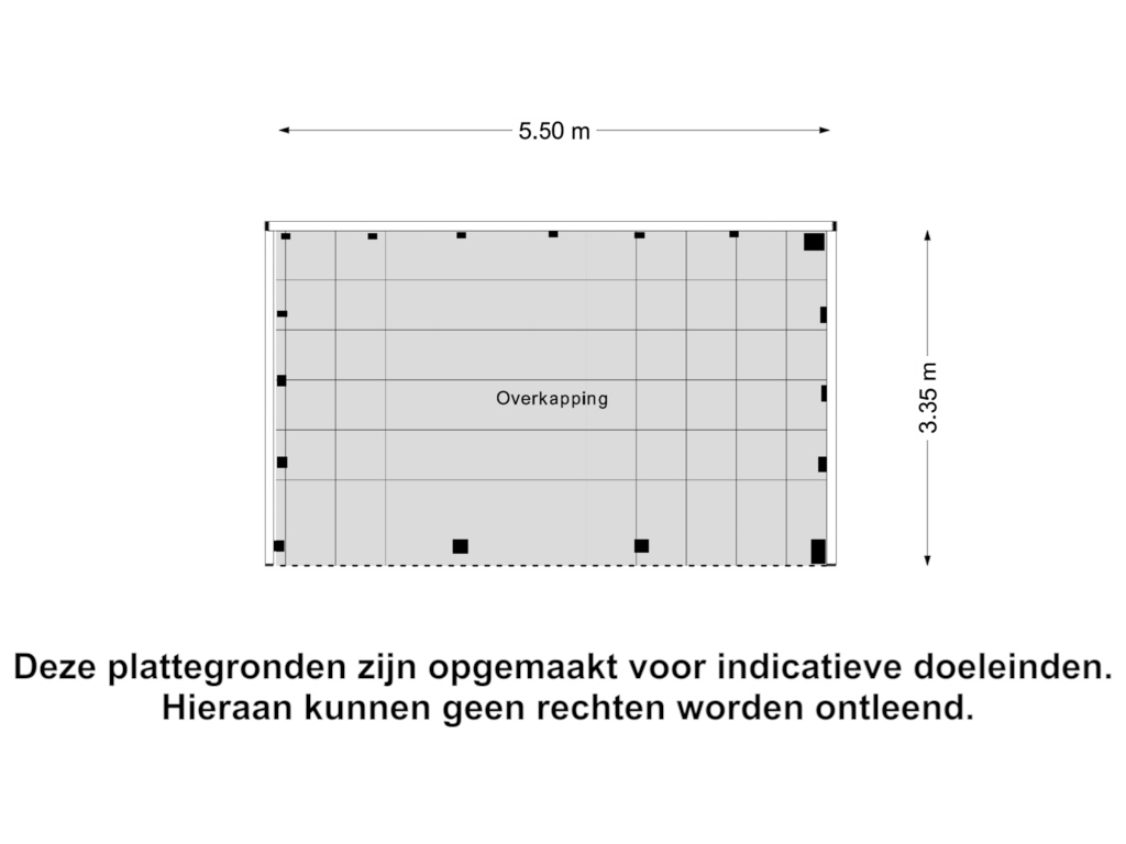 View floorplan of Overkapping of Pastoor van Schijndelstraat 11