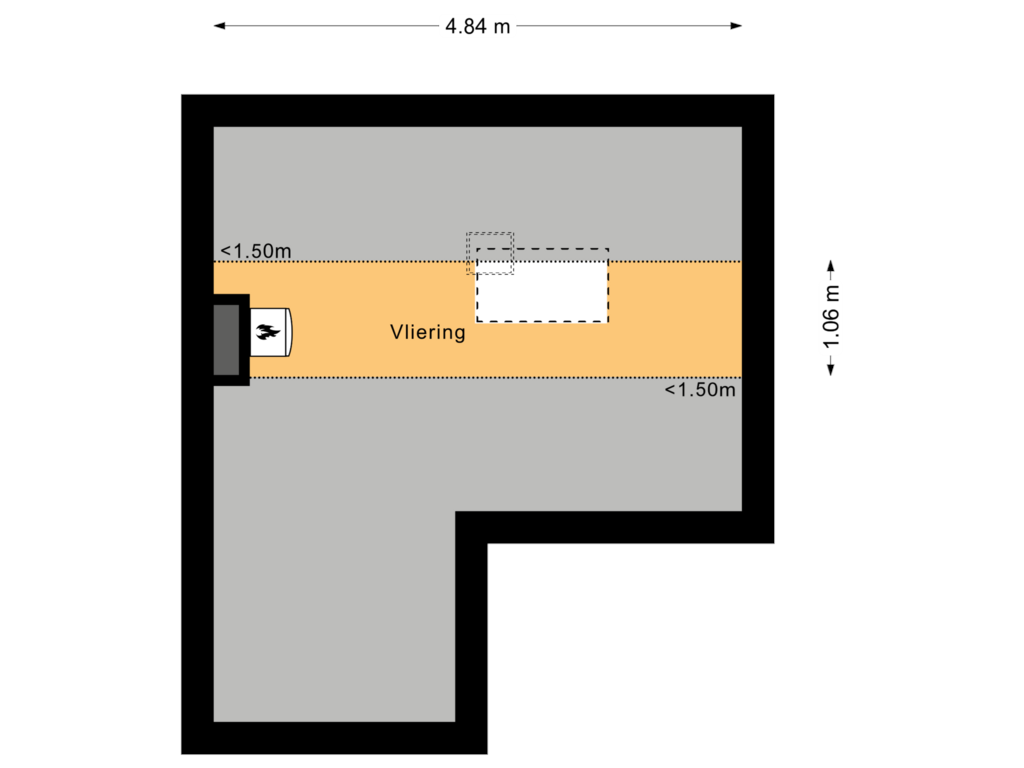 View floorplan of Tweede Verdieping of Scholtenenk 42