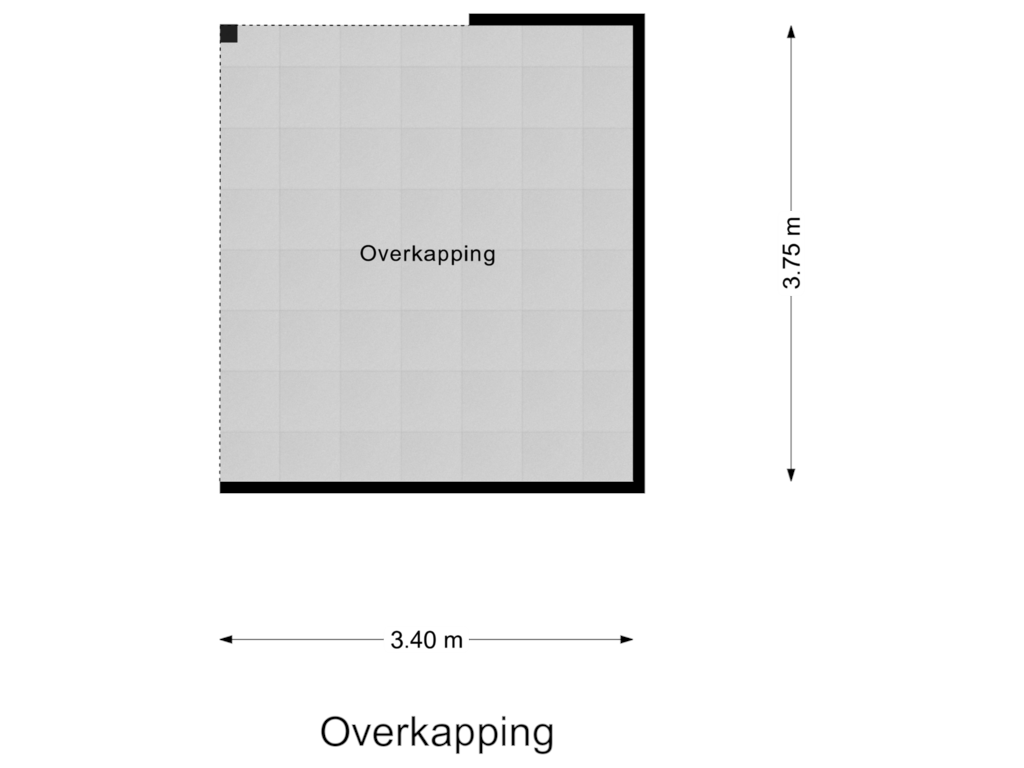 Bekijk plattegrond van Overkapping van Berkenpark 19