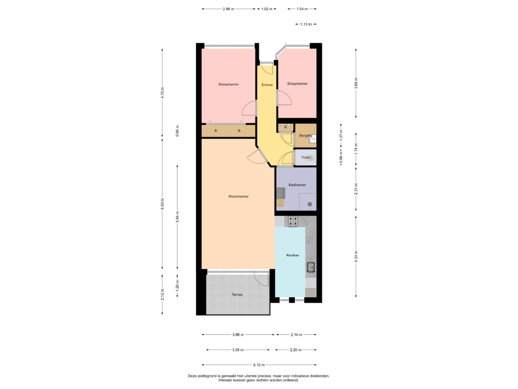 Bekijk plattegrond van Begane Grond van Lanenburg 8