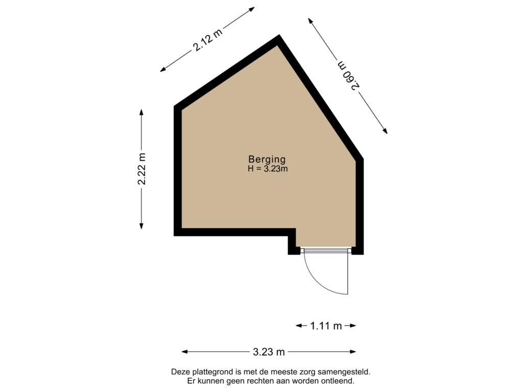 Bekijk plattegrond van Berging van Bakboord 48