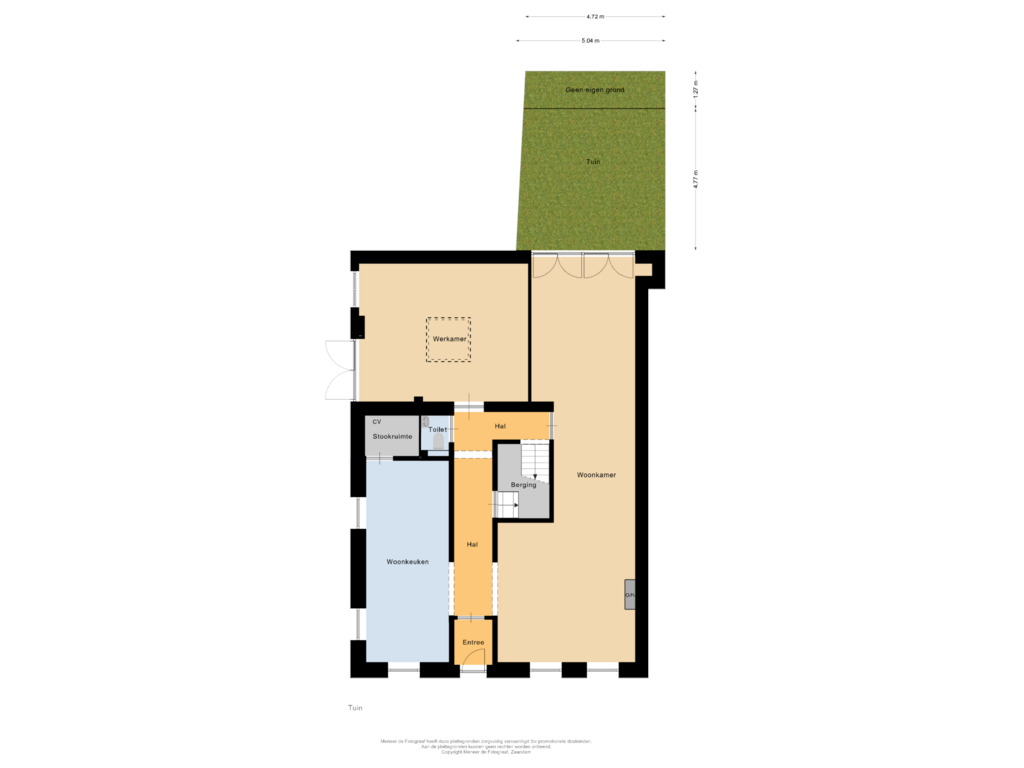 View floorplan of Tuin of Schans 15