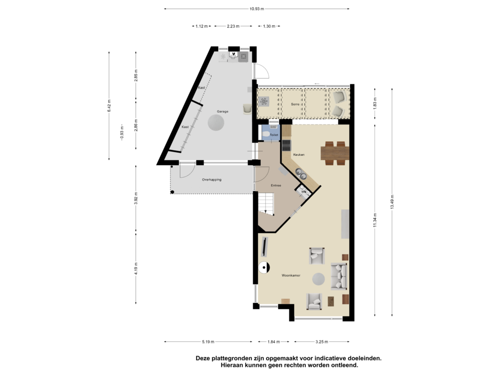 View floorplan of Begane Grond of Limes 1