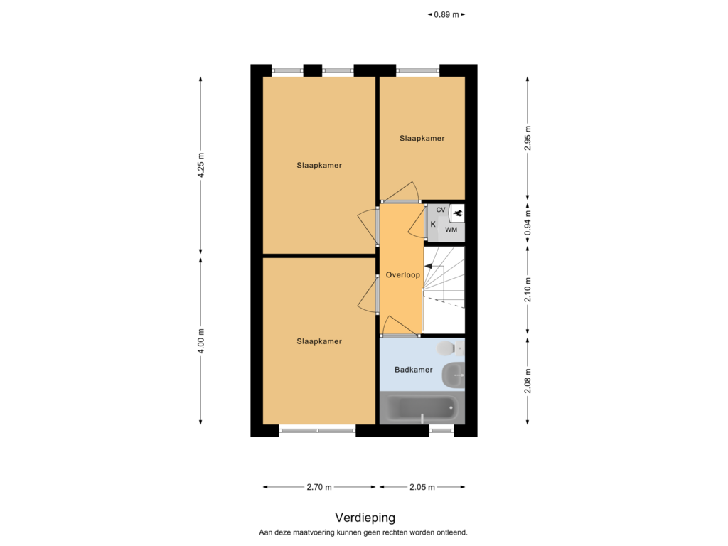 Bekijk plattegrond van Verdieping van Multatulipad 79