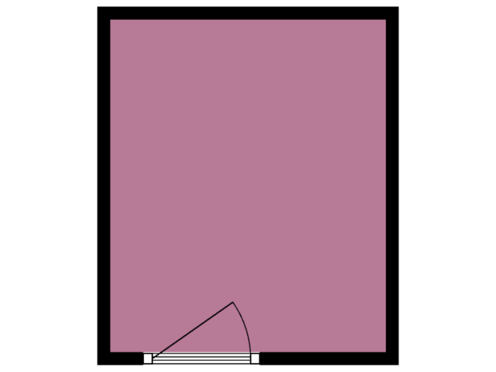 View floorplan of Berging of Stationsstraat 142