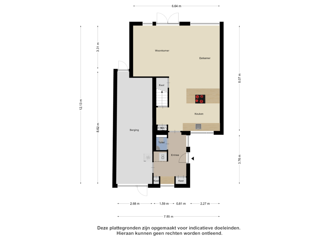 Bekijk plattegrond van Begane Grond van Burgemeester van Panhuyslaan 97