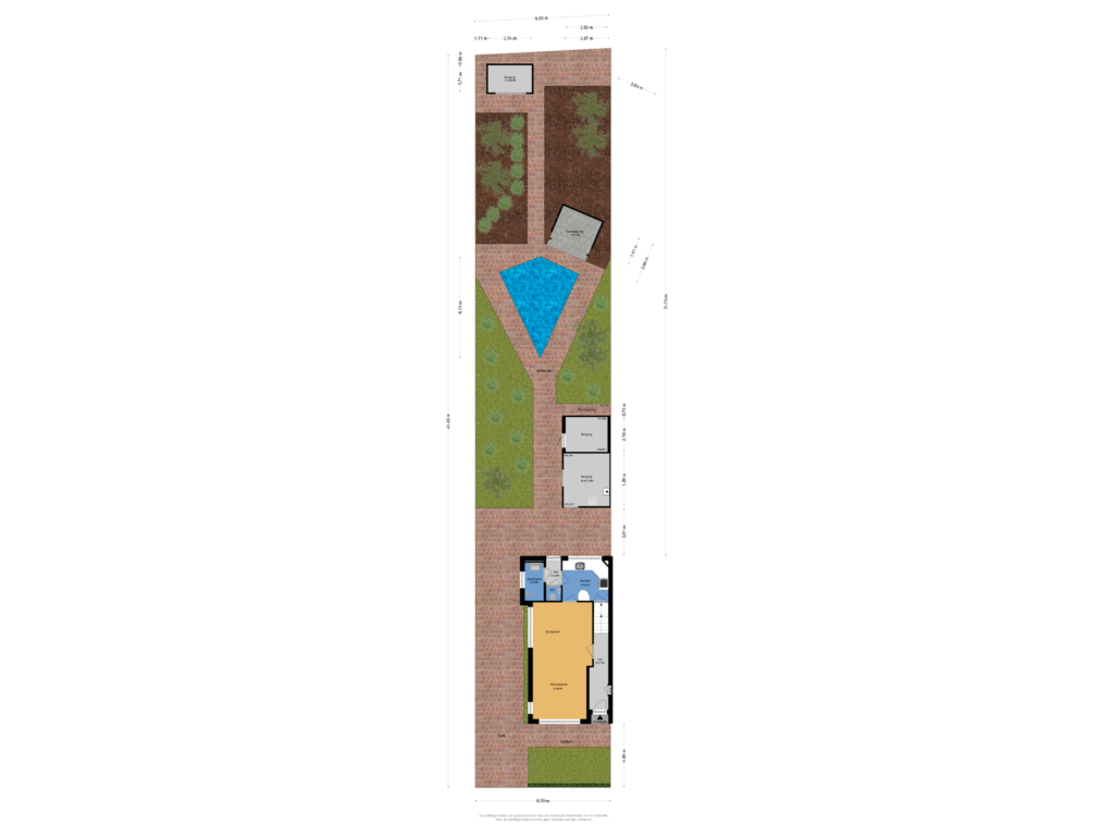 View floorplan of Situatie of Hobbemalaan 78