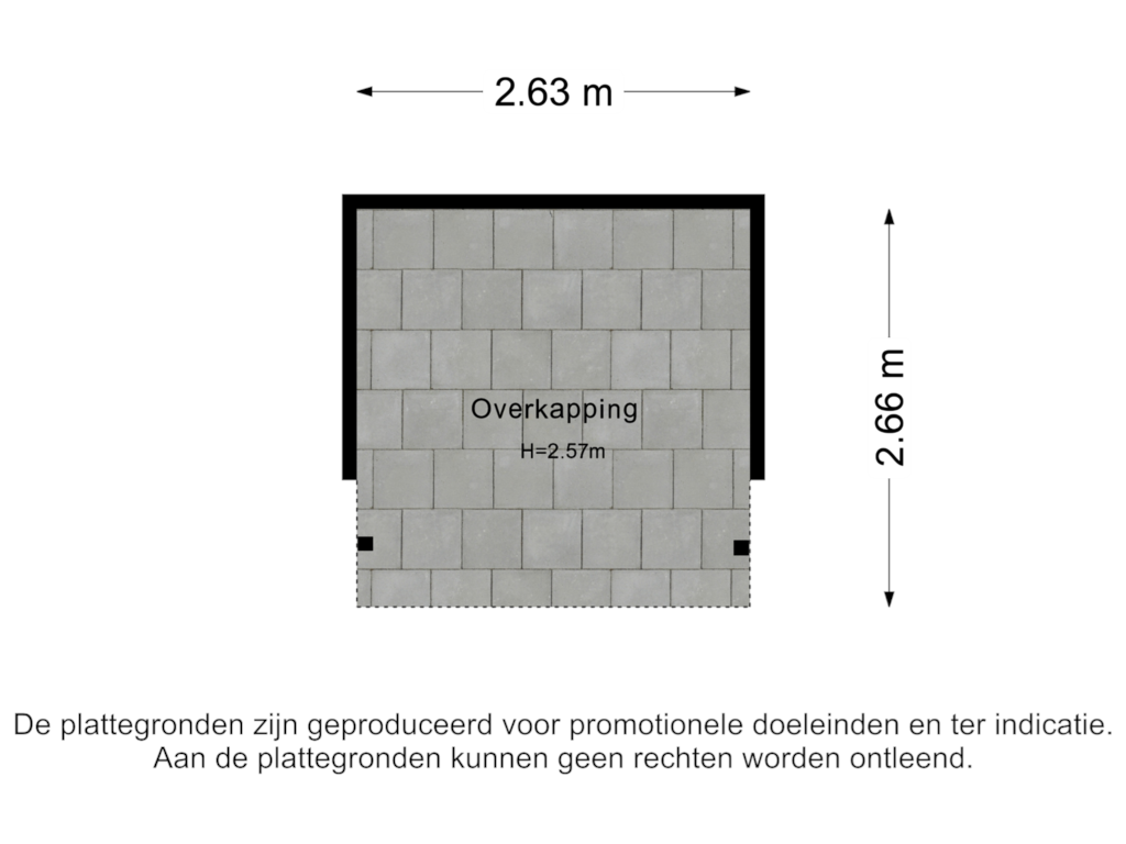 View floorplan of Overkapping of Hobbemalaan 78